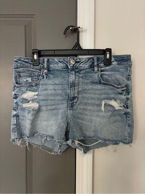 AE High Waisted Denim Short Short